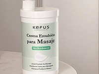 Crema emulsión para masaje profesional Kefus 1000 ml 