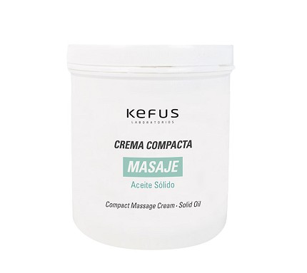 Crema para masaje aceite solido Kefus 1000 ml