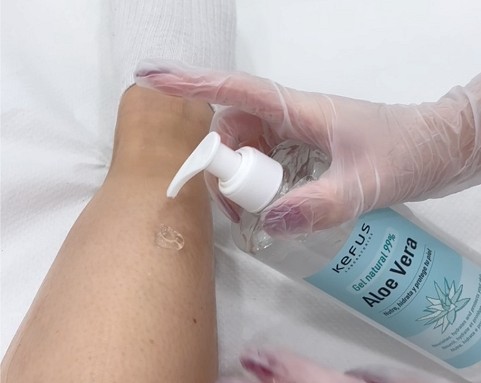 Gel de Aloe Vera natural Kefus 1000 ml