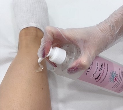 Gel de Aloe Vera Natural Rosa Mosqueta y Argán Kefus 1000 ml 