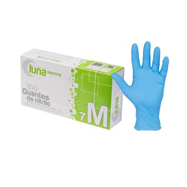 Powder-free Blue Nitrile Glove 100 pcs.