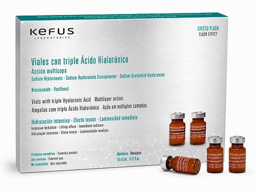 Kefus Hyaluronic Acid Vials 10 Units 5 ml