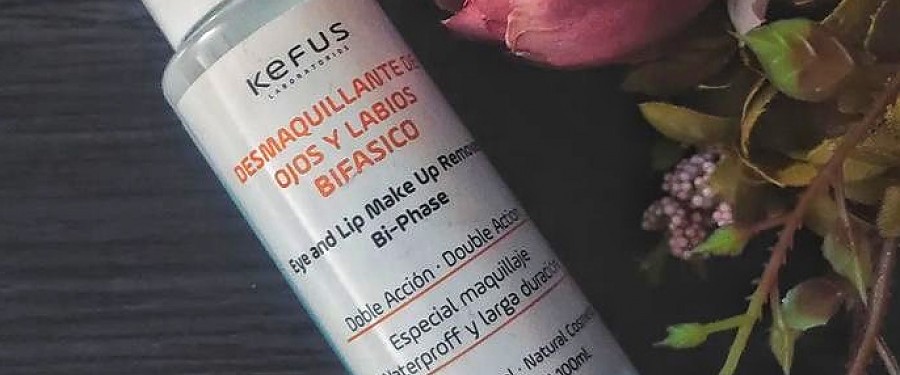 Desmaquillante de Ojos y Labios Bifásico Kefus