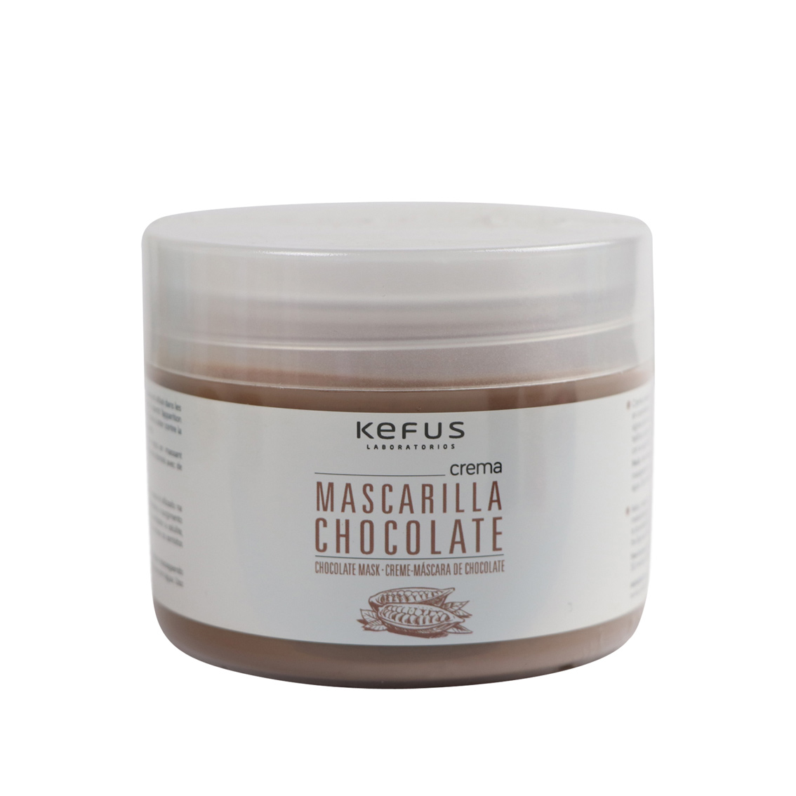 organizar Plasticidad Libro Crema Mascarilla Chocolate Kefus 250 ml.